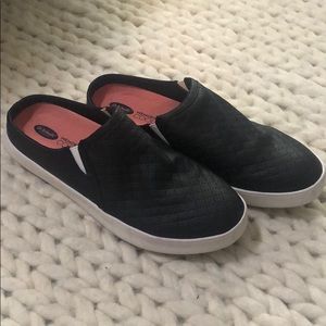 Black slip on shoes